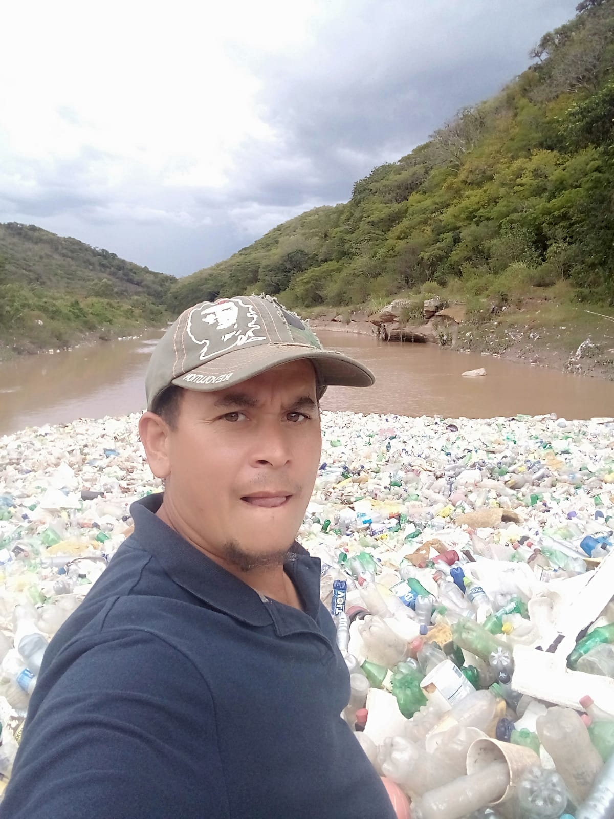 Daniel at the Río Choluteca project