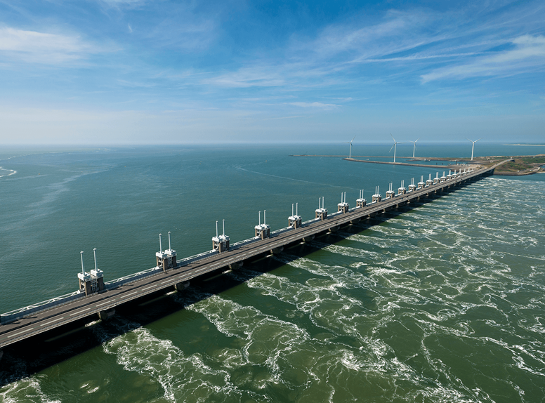 Dutch water engineering — Oosterscheldekering